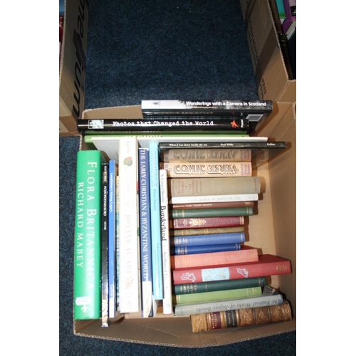 187 - Books to include leather-bound Waverley novels, Johnson on Shakespeare, and others.