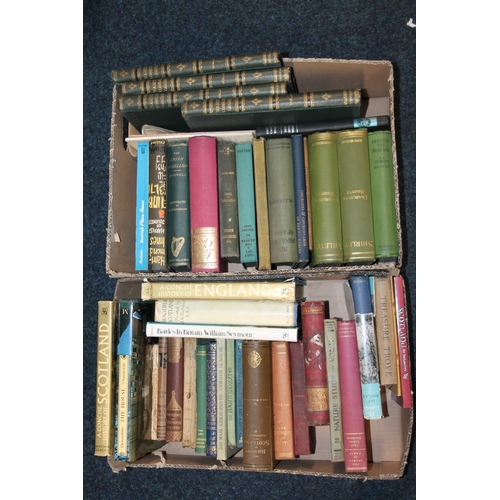 199a - Two boxes containing books to include Nature Study, Youatt's Complete Grazier, Let's see the Highlan... 