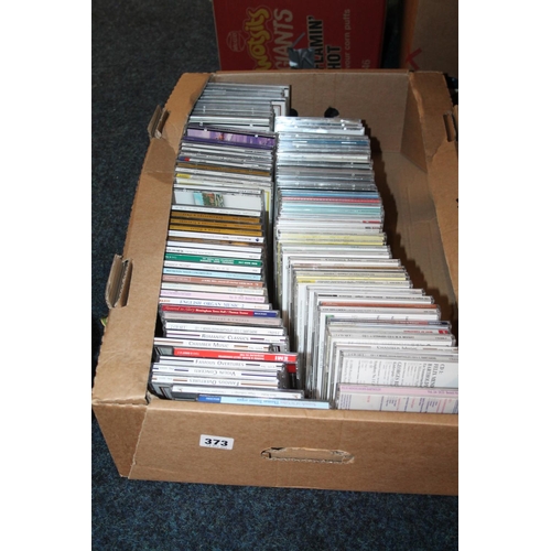 373 - Box containing mainly classical CDs.