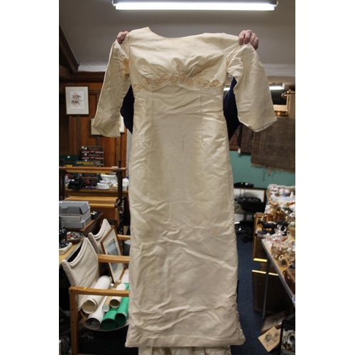 329 - Boxed Jenners vintage wedding dress.