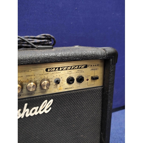 616 - Marshall VS30R 60w guitar amp with jack lead.