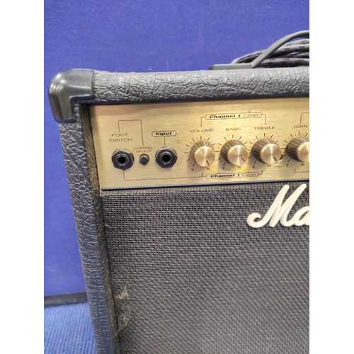 616 - Marshall VS30R 60w guitar amp with jack lead.