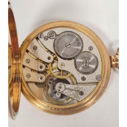 6 - Silver lever watch by Dixon, Maryport, with gold chapters, 1885 and a Swiss rolled gold watch for Na... 