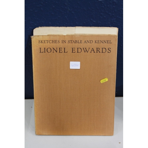 267 - Sketches in Stable and Kennel by Lionel Edwards.