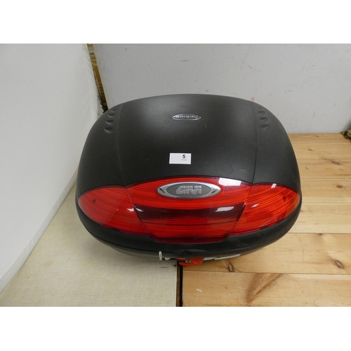 5 - Simply Givi motorcycle top box.