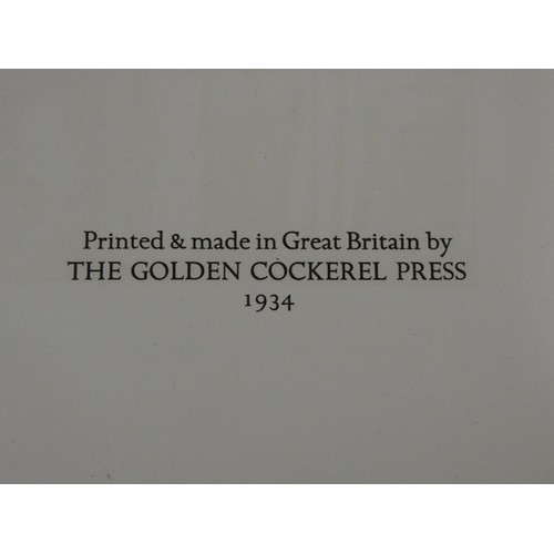 113 - GOLDEN COCKEREL PRESS.  Rutter Owen (Ed).  The Voyage of the Bounty's Launch As Related in William B... 