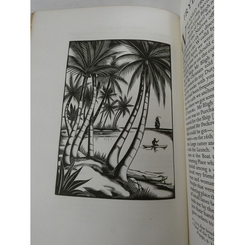 113 - GOLDEN COCKEREL PRESS.  Rutter Owen (Ed).  The Voyage of the Bounty's Launch As Related in William B... 