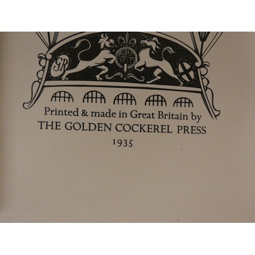 114 - GOLDEN COCKEREL PRESS.  Rutter Owen (Ed).  The Journal of James Morrison, Boatswain's Mate of the Bo... 