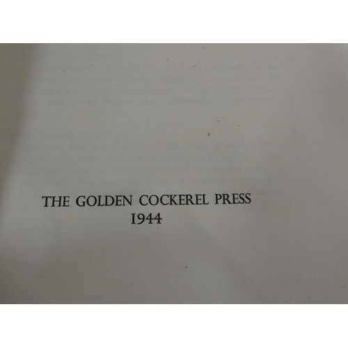 115 - GOLDEN COCKEREL PRESS.  Sparrman Anders.  A Voyage Round the World with Captain James... 