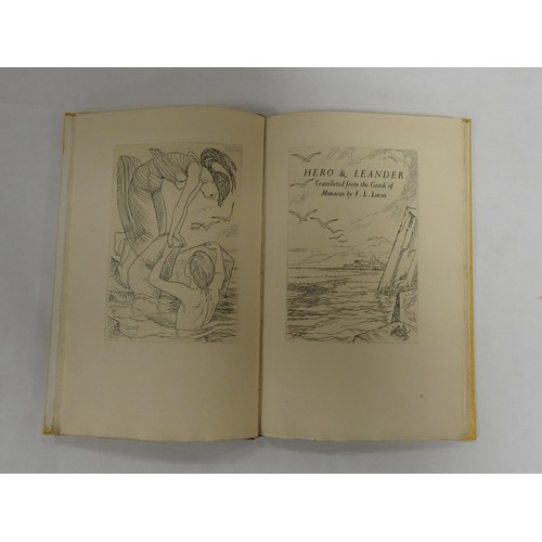 120 - GOLDEN COCKEREL PRESS.  Lucas F. L. (Trans).  Hero & Leander. Ltd. ed 205/500. Co... 