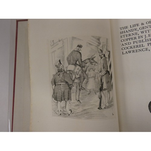 130 - GOLDEN COCKEREL PRESS.  Sterne Laurence.  The Life & Opinions of Tristram Shandy.... 