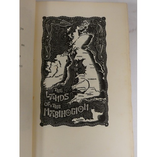 132 - GOLDEN COCKEREL PRESS.  Jones Gwyn & Thomas (Trans).  Mabinogion. Ltd. ed. 280/550. Wood eng. il... 