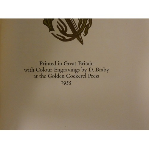 133 - GOLDEN COCKEREL PRESS.  Jones Glyn.  The Saga of Llywarch the Old ... with the Verse Interludes tran... 