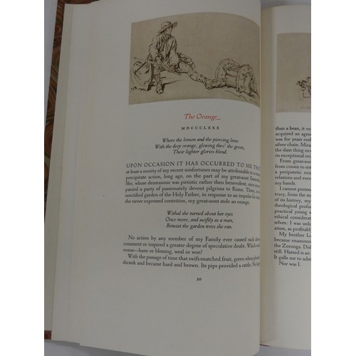 134 - GOLDEN COCKEREL PRESS.  Russell Flint William.  Minxes Admonished or Beauty Reproved,... 