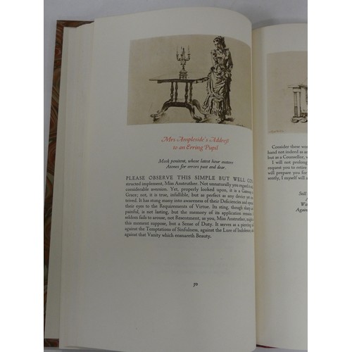 134 - GOLDEN COCKEREL PRESS.  Russell Flint William.  Minxes Admonished or Beauty Reproved,... 