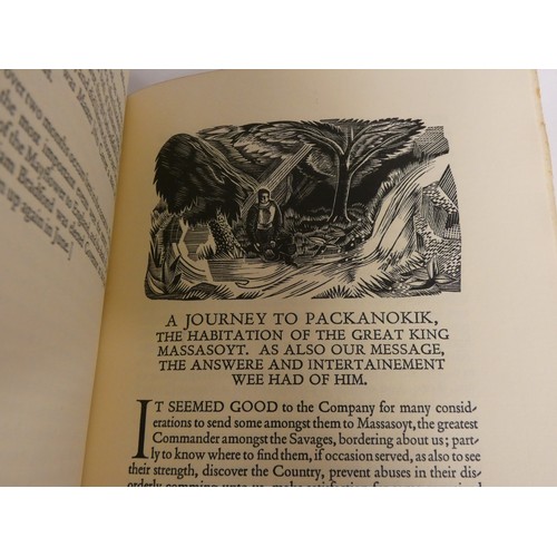 135 - GOLDEN COCKEREL PRESS.  Besterman Theodore (Ed). The Pilgrim Fathers, A Journey of Their Coming... 