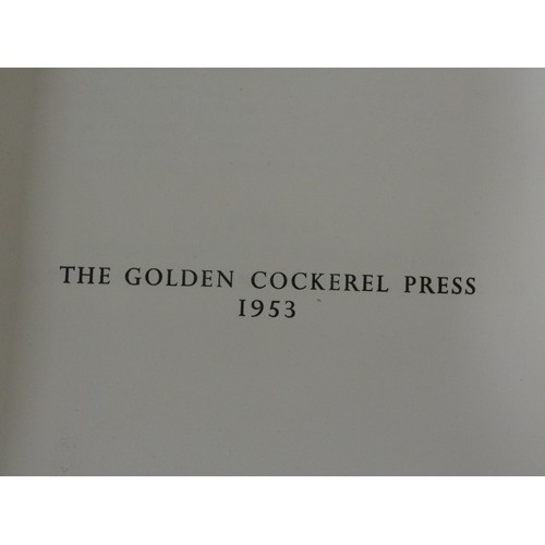 138 - GOLDEN COCKEREL PRESS.  Rawson Geoffrey (Ed). Nelson's Letters from the Leeward Islands. Ltd. e... 