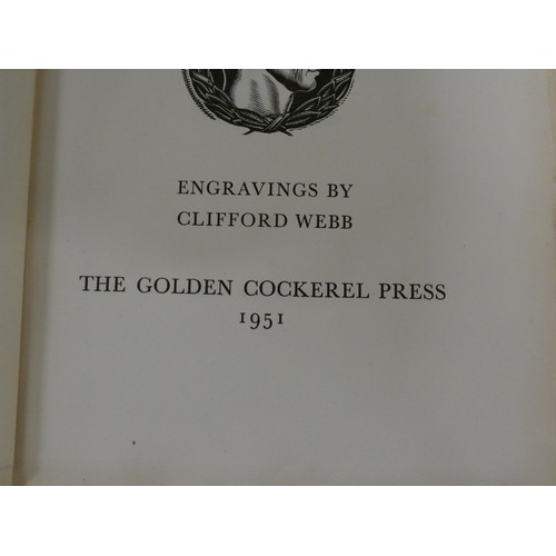 139 - GOLDEN COCKEREL PRESS.  De Chair Somerset (Ed).Julius Caesar's Commentaries. Ltd. ed.105/320. W... 