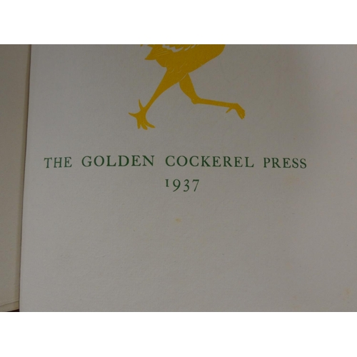 105 - GOLDEN COCKEREL PRESS.  Jonson Ben.  A Croppe of Kisses. Ltd. ed. 57/250. Title in co... 