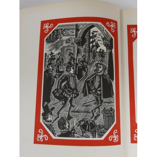 108 - GOLDEN COCKEREL PRESS. Barclay John.  Euphormio's Satyricon. Ltd. ed. 109/260. Red bordered wood eng... 