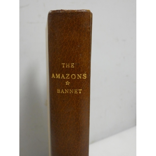 109 - GOLDEN COCKEREL PRESS.  Bannet Ivor.  The Amazons. Ltd. ed. 307/500. Wood eng. plates by Clifford We... 