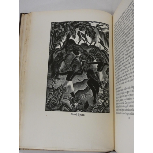 109 - GOLDEN COCKEREL PRESS.  Bannet Ivor.  The Amazons. Ltd. ed. 307/500. Wood eng. plates by Clifford We... 