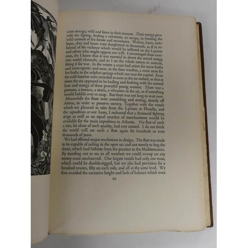 109 - GOLDEN COCKEREL PRESS.  Bannet Ivor.  The Amazons. Ltd. ed. 307/500. Wood eng. plates by Clifford We... 