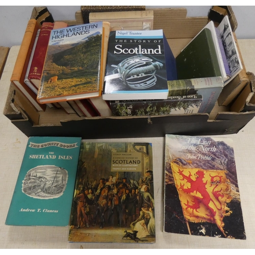 24 - Scotland, Travel & others.  A carton of various vols.