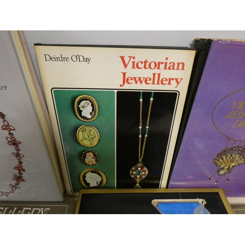 49 - Jewellery.  7 various vols. re. jewellery & jewellery history.