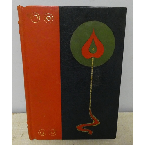 54 - AMAYA MARIO.  Art Nouveau. Illus. Red & black morocco bdg. with Art Nouveau motif to upper brd. ... 