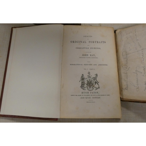 56 - LOCKE JOHN.  An Essay Concerning Human Understanding. 2 vols. Eng. port. frontis. Calf, te... 