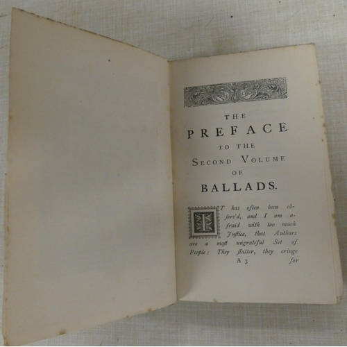 79 - (AMBROSE PHILIPS).  A Collection of Old Ballads, Corrected from the Best & Most Ancien... 