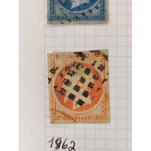 258 - France- Three well filled collector's postage stamp albums comprising of French issues ranging from ... 