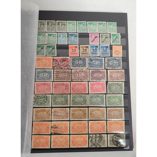 261 - World. Three postage stamp albums arranged alphabetically by country ranging from the French Colonie... 