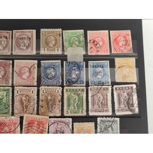 261 - World. Three postage stamp albums arranged alphabetically by country ranging from the French Colonie... 