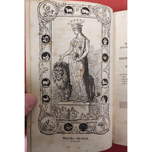 167 - HONE WILLIAM.  The Every-Day Book or Everlasting Calendar of Popular Amusements. 2 vols. Frontis &am... 