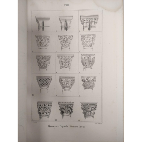 169 - RUSKIN JOHN.  The Stones of Venice. 3 vols. Col. & other eng. plates & text illus. Quarto. O... 