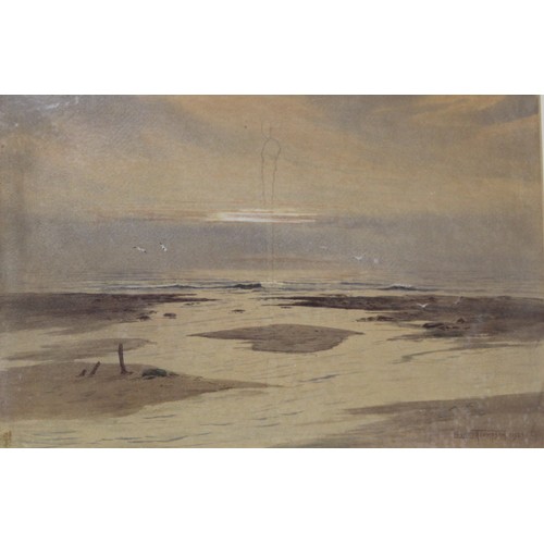 235 - Edward Horace Thompson (1879-1949).View of the Solway Firth.Watercolour.29.5cm x 44cm.Signed. Dated ... 