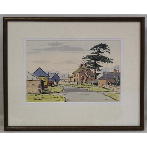 245 - Robert A. Keith (Modern Cumbrian).River Eden at Bitts Park, Carlisle.Watercolour over pencil.20.5cm ... 