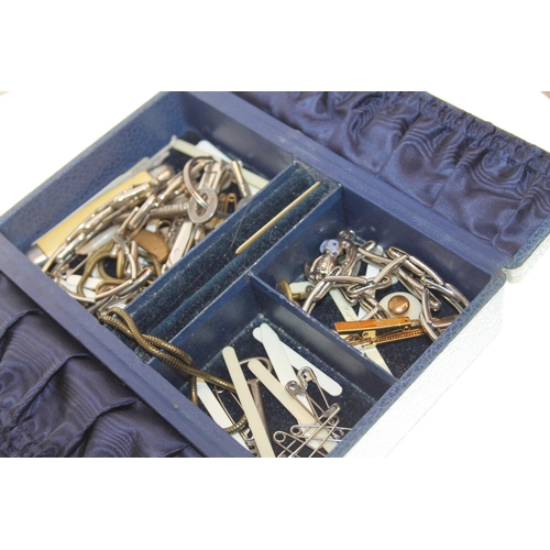 458 - GB coinage, a penknife, two jewellery cases, etc.