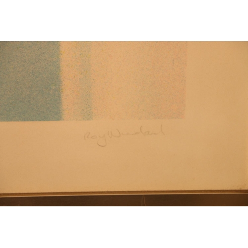 544 - ROY W????LAND, A Quiet Move, lithograph, pencil signed, limited edition 44/175, 61cm x 49cm, frame s... 