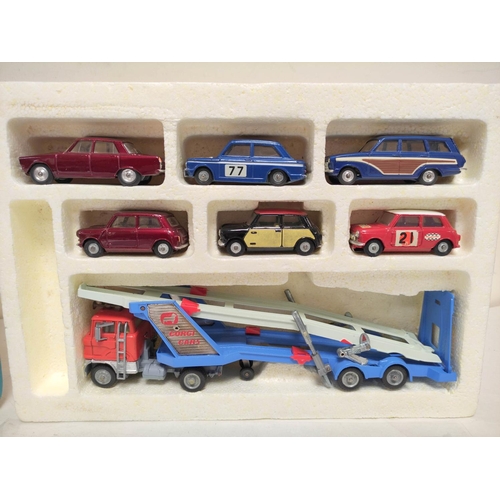 66 - Corgi Toys 1960s Gift Set No 4 Car Transporter With Six Cars complete with original box. Excellent o... 