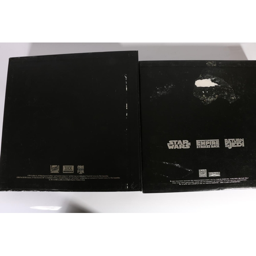 510 - Two Star Wars Laser Disc boxsets. Star Wars Trilogy The Definitive Collection and Star Wars Trilogy ... 