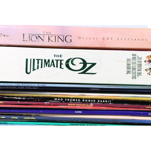 511 - Collection of mainly Disney Laser Discs to include Snow White and the Seven Dwarfs, The Ultimate Oz,... 