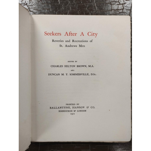 5 - Scotland - St. Andrews, etc.  22 various vols., Scottish interest, incl. re. St. Andrews, Andrew Lan... 