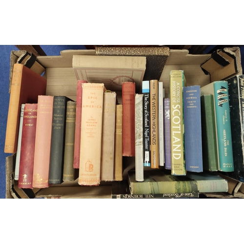 24 - Scotland, Travel & others.  A carton of various vols.