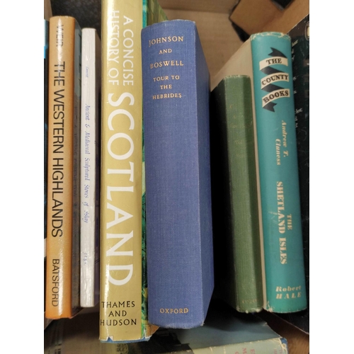 24 - Scotland, Travel & others.  A carton of various vols.