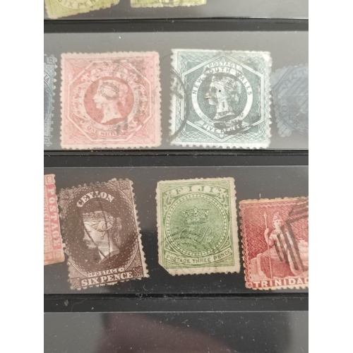 271 - Scarce British & World postage stamps to include early regional Australian issues, an 1863 Briti... 