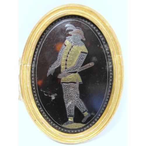 279 - Late 18th/early 19th century Wedgwood white jasperware miniature plaque depicting the marriage of Cu... 