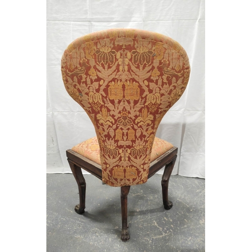 530 - Antique late 18th / early 19th century mahogany framed chair in the manner of William Trotter of Edi... 